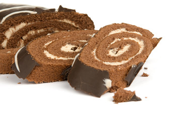 chocolate roll cake