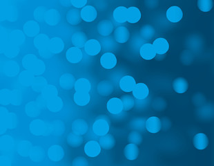 Glittering blue lights background vector