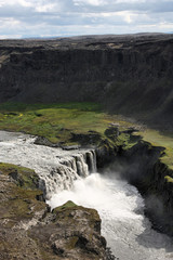 Iceland - Hafragilsfoss falls, Jokulsargljufur National Park