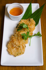 fried shrimp cake
