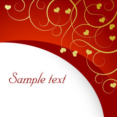 xmas background with a space for your text