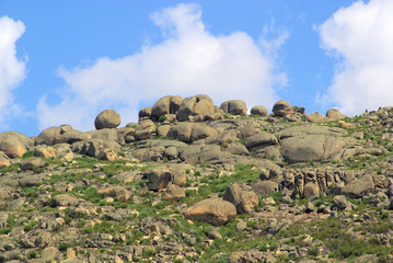 Valencia de Alcantara Granitfelsenlandschaft 28