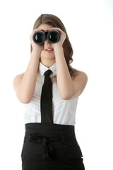 Young caucasian business