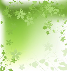 Green background