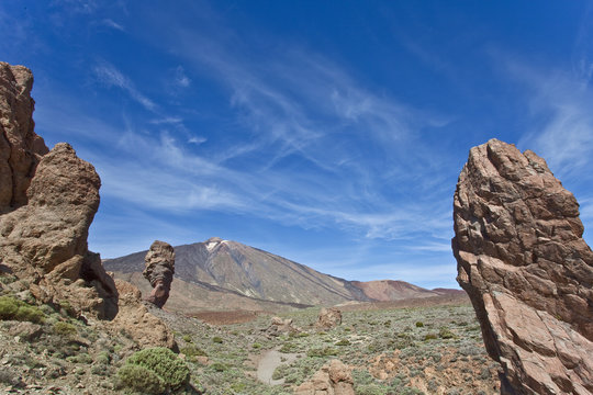 Gesteinsformation - Teneriffa - Geological formation - Tenerife