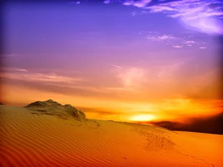  sunset in desert © Željko Radojko
