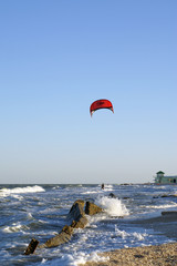 Kite boarder