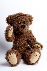 Beautiful toy , bear Teddy.