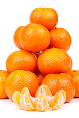 Fresh tangerines