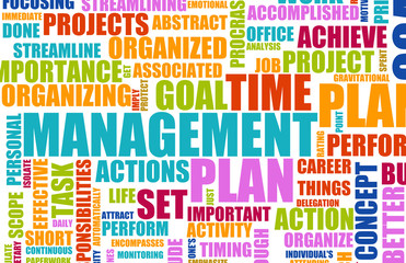 Fototapeta premium Time Management