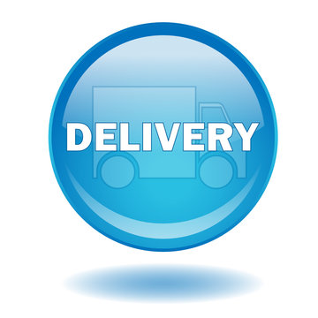 "DELIVERY" round web button (vector - shopping- online)