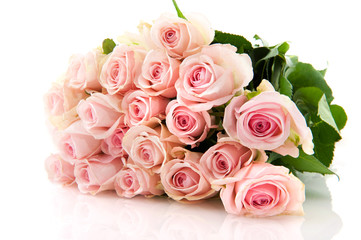 Obraz na płótnie Canvas Bouquet pink roses