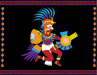Aztec god