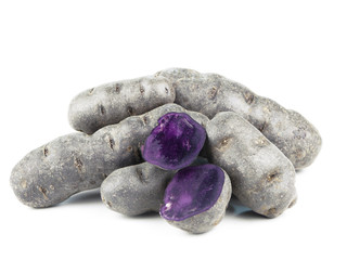 Vitelotte - Kartoffeln