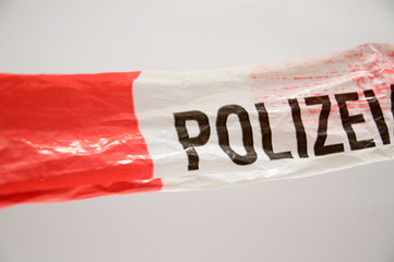 Polizeiabsperrung