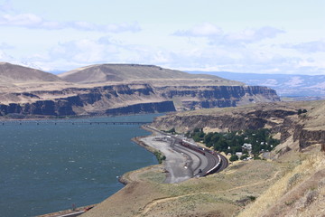View of the Columbia River Gorge