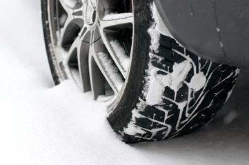 Reifen im Schnee
