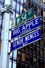 Big Apple corner, New York