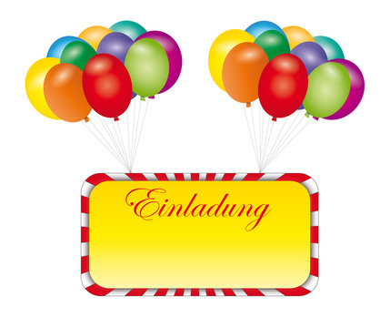 Einladung zur Party