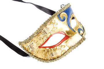 old carnival mask