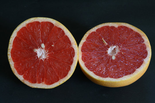 Grapefruit geschnitten