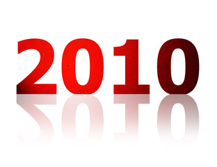 The 2010 symbol-with space for your design