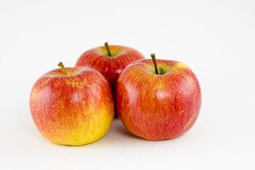 Fototapeta na wymiar Group of ripe apples