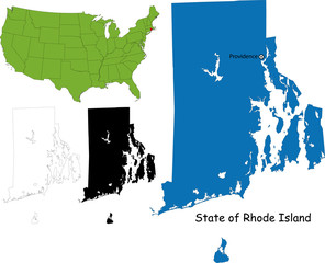 State of Rhode Island, USA