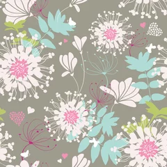 nahtloses Blumenmuster © orangeberry