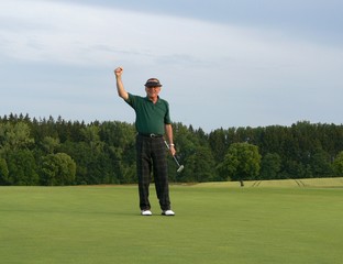 Erfolgreicher Schlag