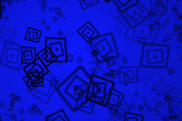 Fond abstrait carrés et points