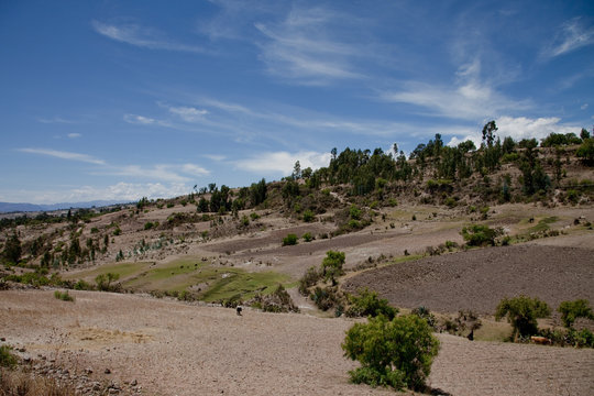 Andenlandschaft in Peru