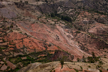 Erdrutsch in Anden, Peru