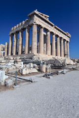 Obraz premium Partenon, Akropol, Ateny, Grecja