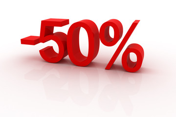 50 percent discount