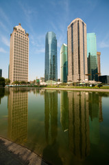 Obraz premium Shanghai Century Avenue Skyline