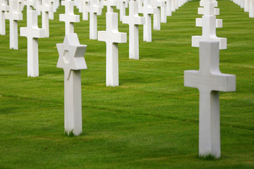 American cemetery in Normandy
