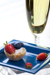 Fruit petite cake