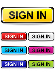 sign-in buttons different colors