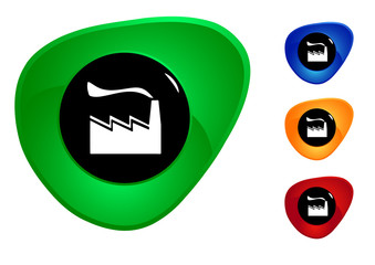 Fototapeta premium button T factory