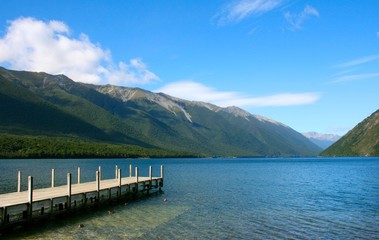 Obraz na płótnie Canvas Lake Rotoiti - Neuseeland