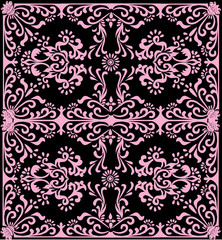 fine pink square background