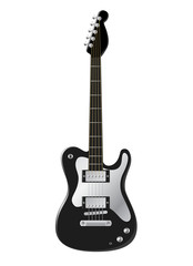 Fototapeta premium vector electric guitar isolated