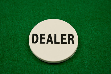 Poker Dealer Chip
