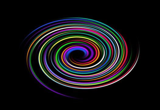 Spirale colorata