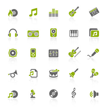Internet & Website Icons - Music