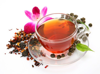 Mug with tea