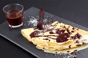 Cr&ecirc;pes choco-coco