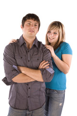 Fototapeta premium happy with guy