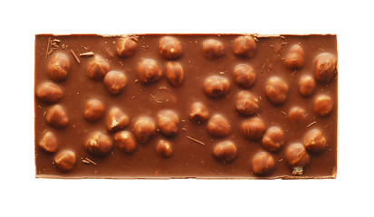 chocolate with hazelnuts
